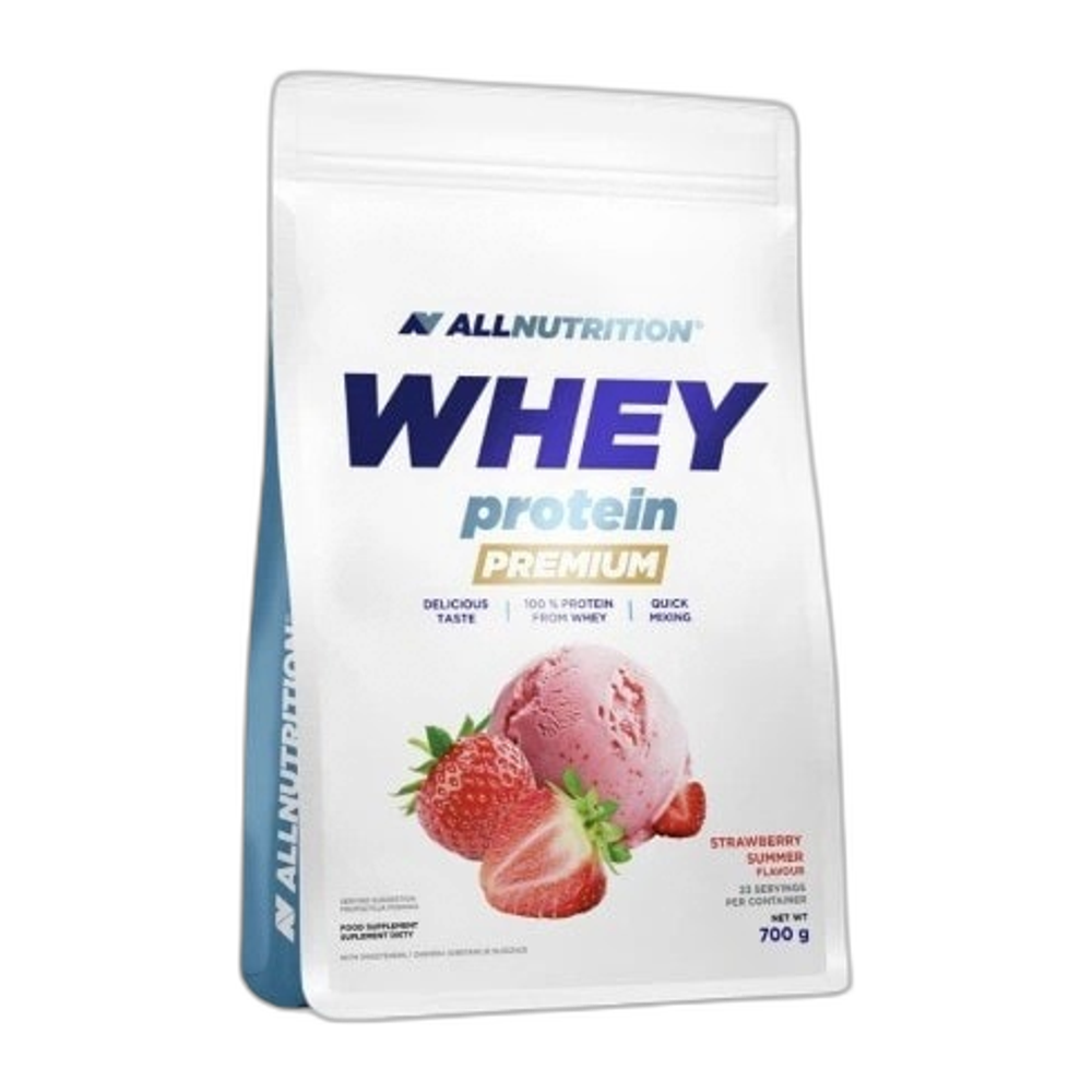 Allnutrition Whey Protein Premium, Strawberry Summer - 700g