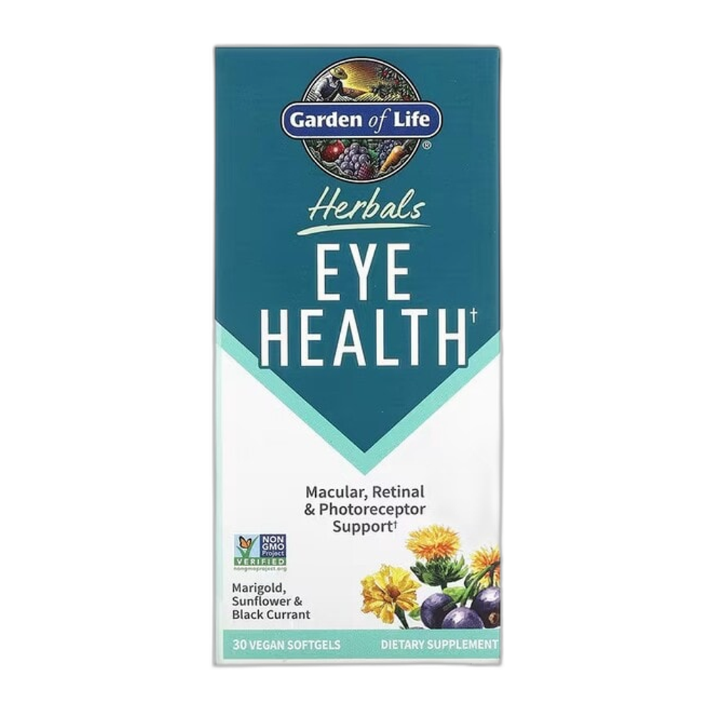 Garden of Life Herbals Eye Health - 30 vegan softgels