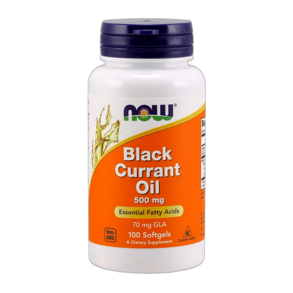 NOW Foods Black Currant Oil, 500mg - 100 softgels
