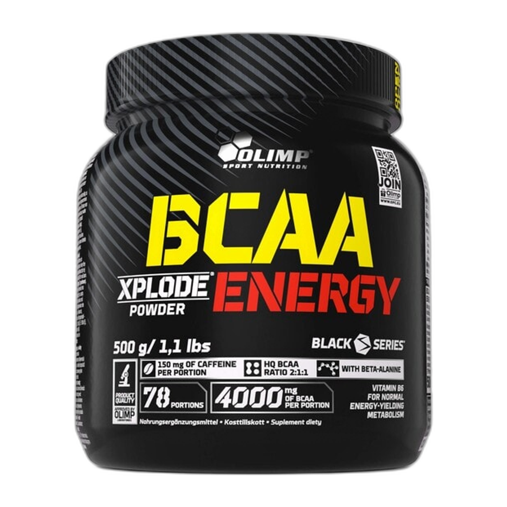 Olimp Nutrition BCAA Xplode Energy, Xplosive Cola - 500g