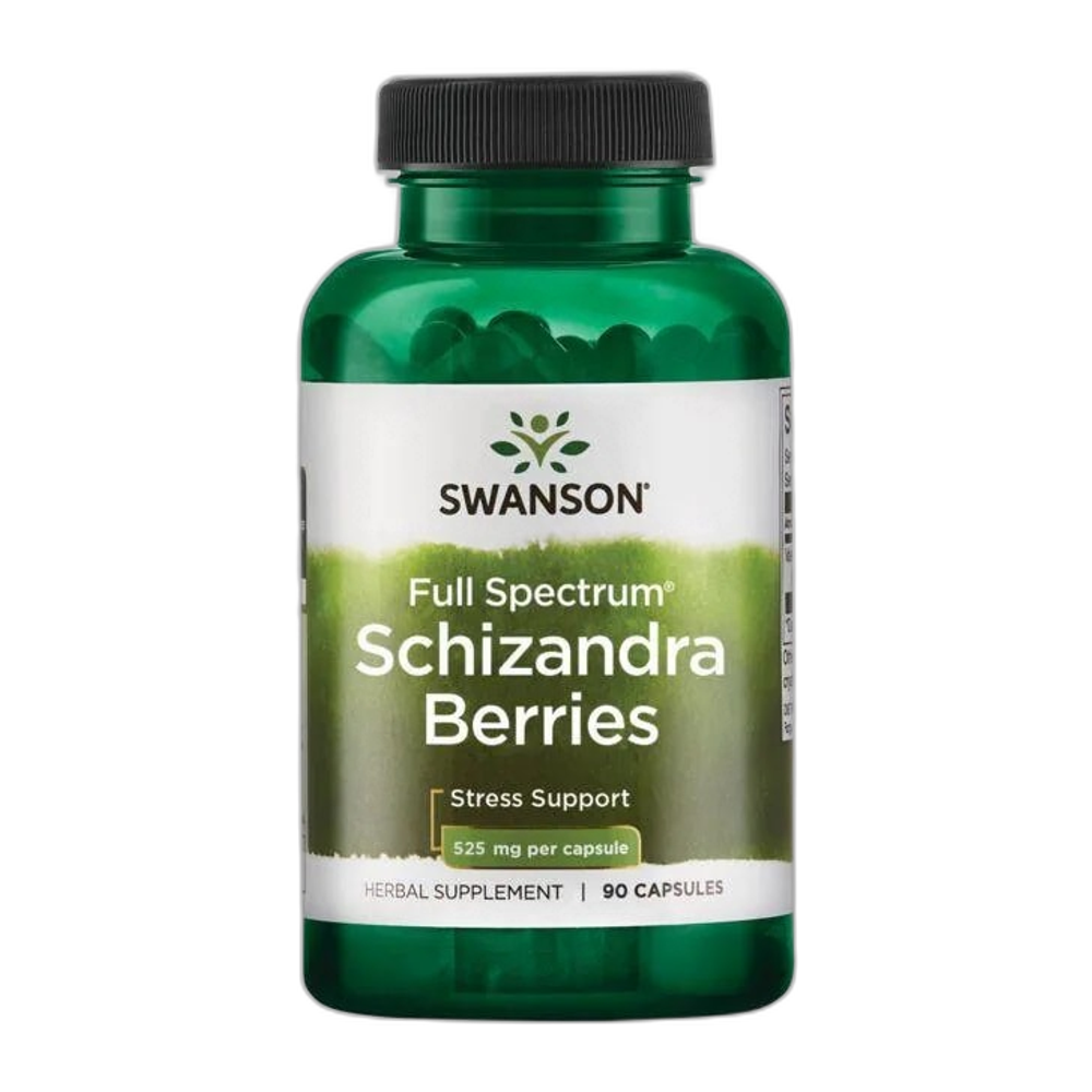 Swanson Full Spectrum Schizandra Berries, 525mg - 90 caps