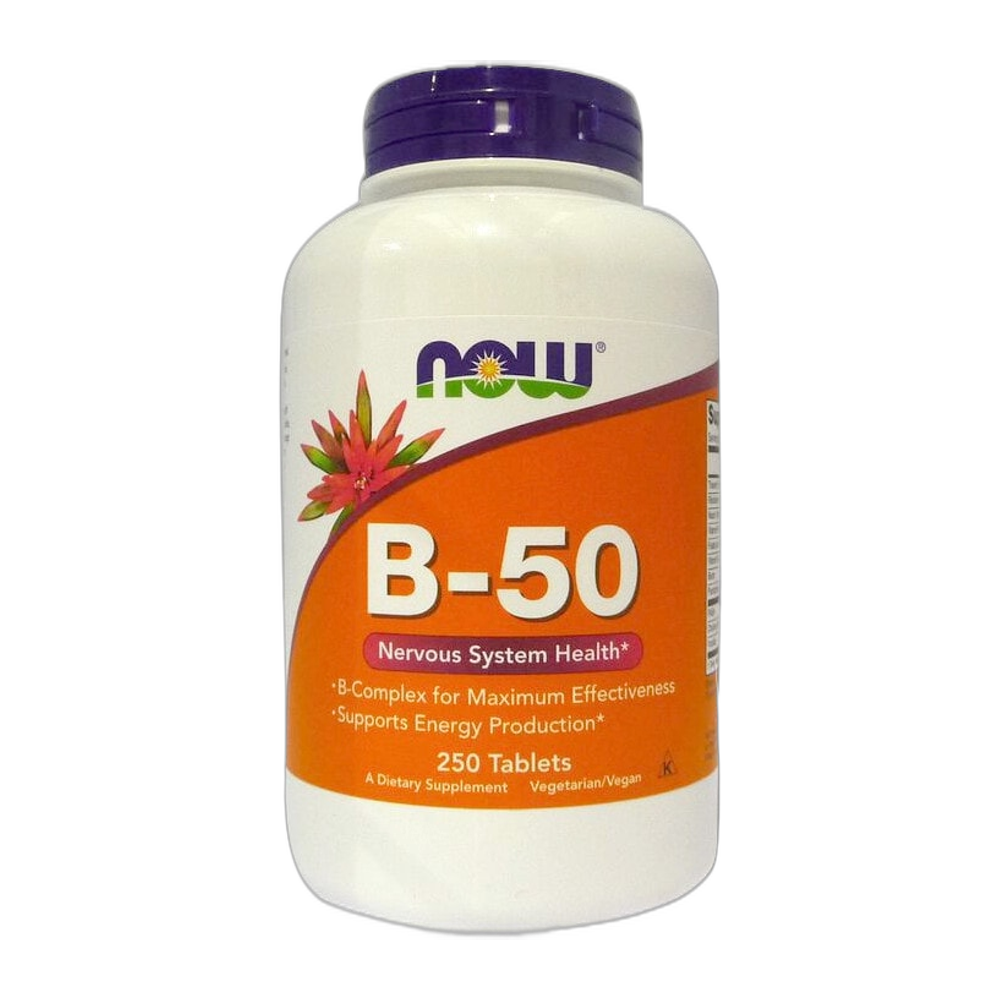 NOW Foods Vitamin B-50 - 250 tablets