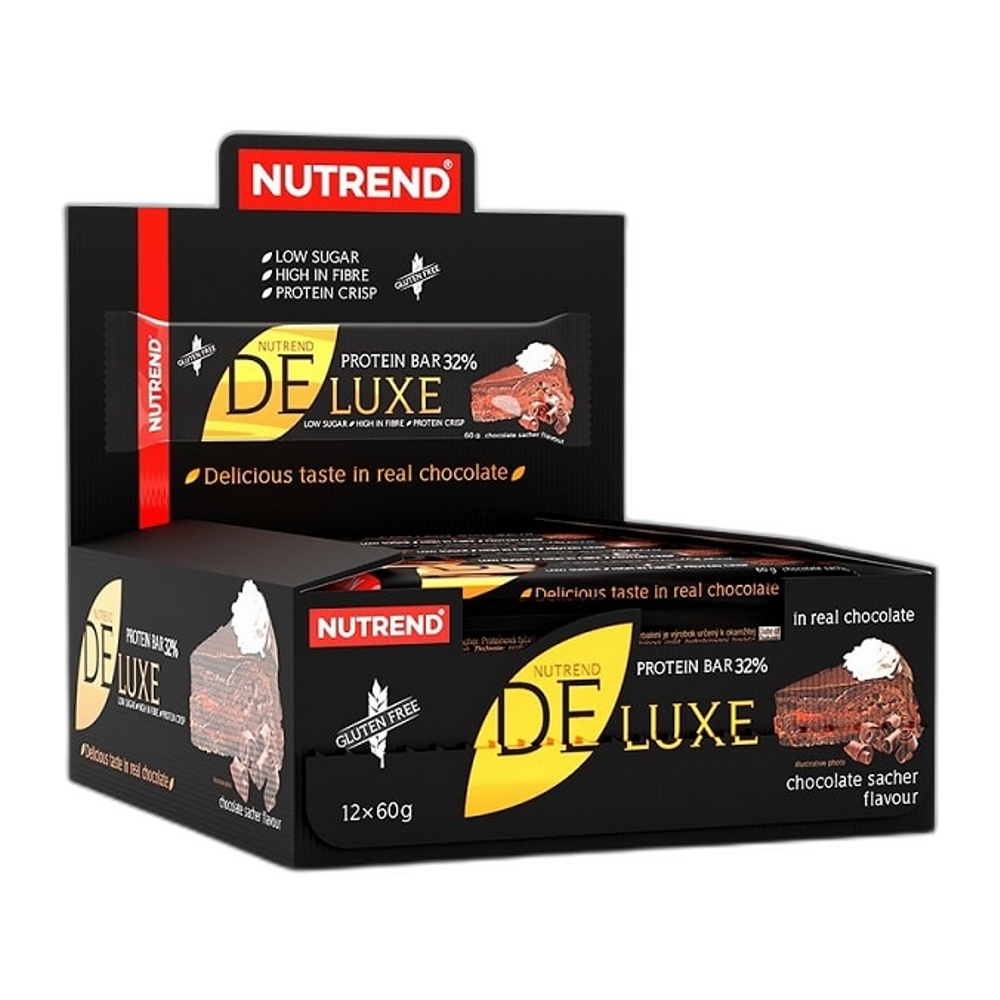 Nutrend Deluxe Protein Bar, Chocolate Sacher - 12 x 60g