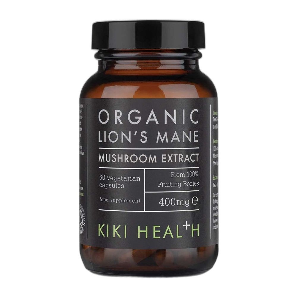 KIKI Health Lion's Mane's Extract, 400mg - 60 vcaps