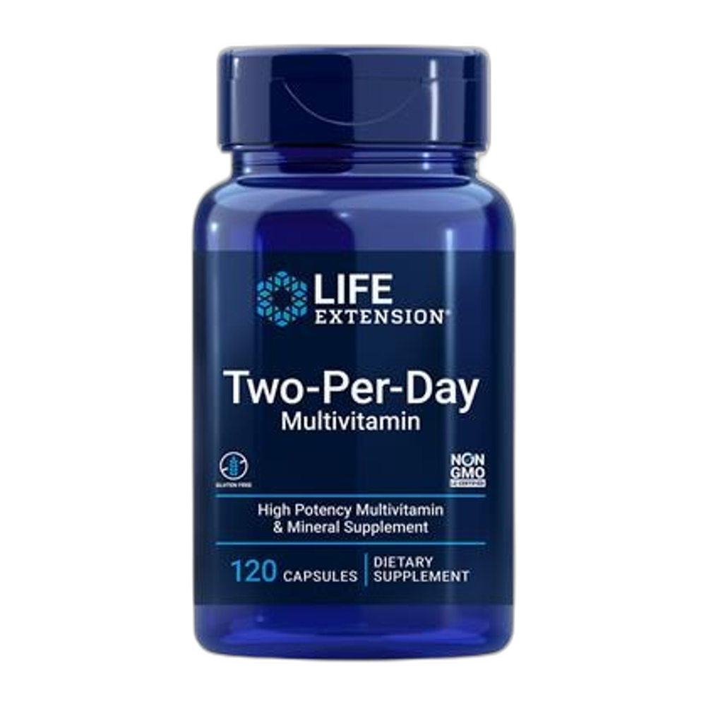 Life Extension Two-Per-Day - 120 caps