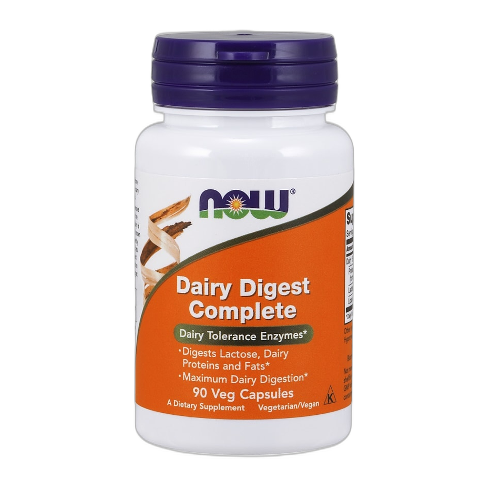 NOW Foods Dairy Digest Complete - 90 vcaps