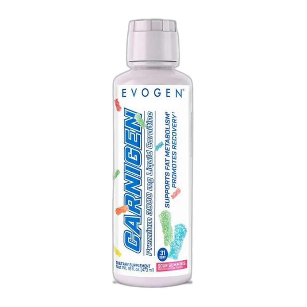 Evogen Carnigen Liquid, Sour Gummies - 473 ml.
