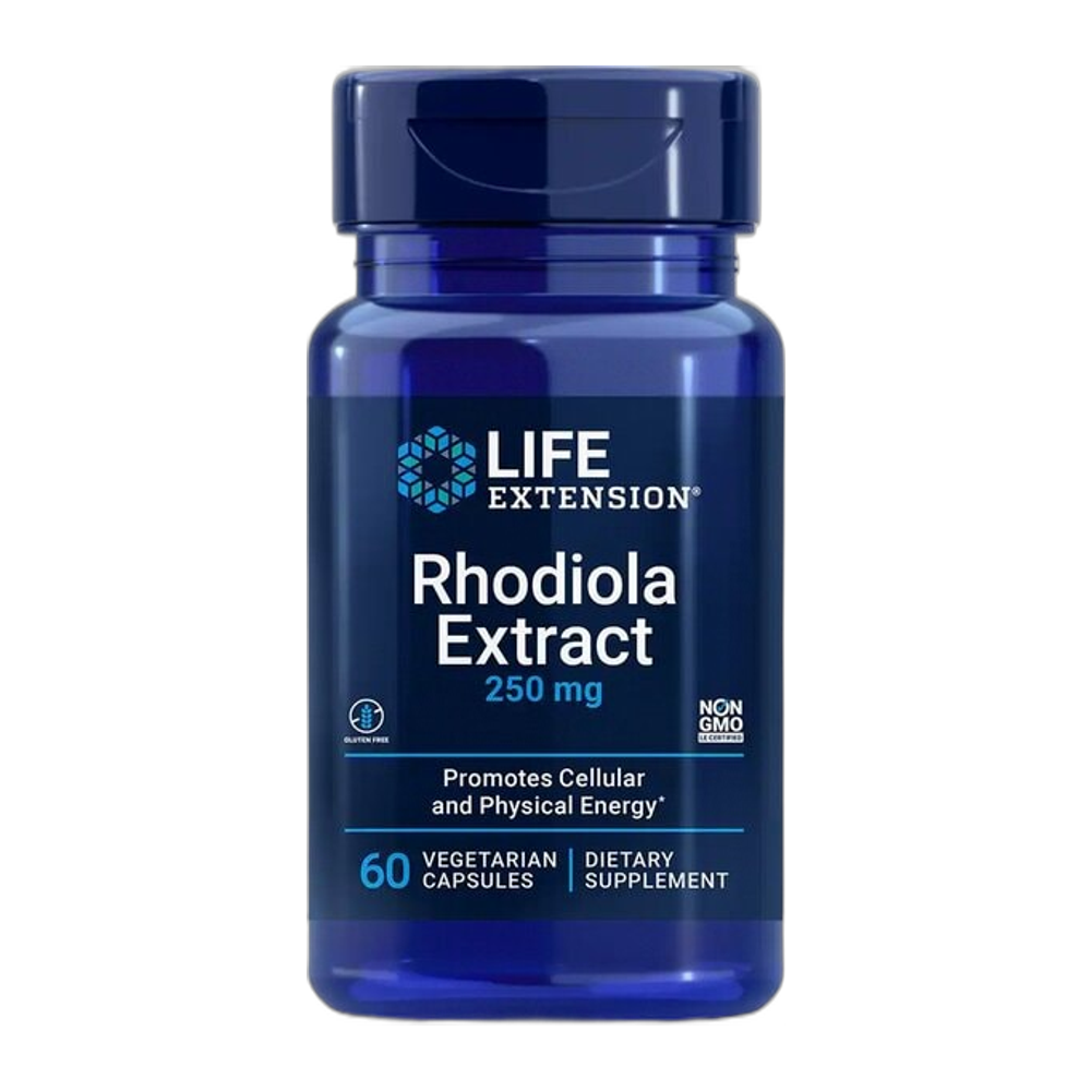 Life Extension Rhodiola Extract, 250mg - 60 vcaps