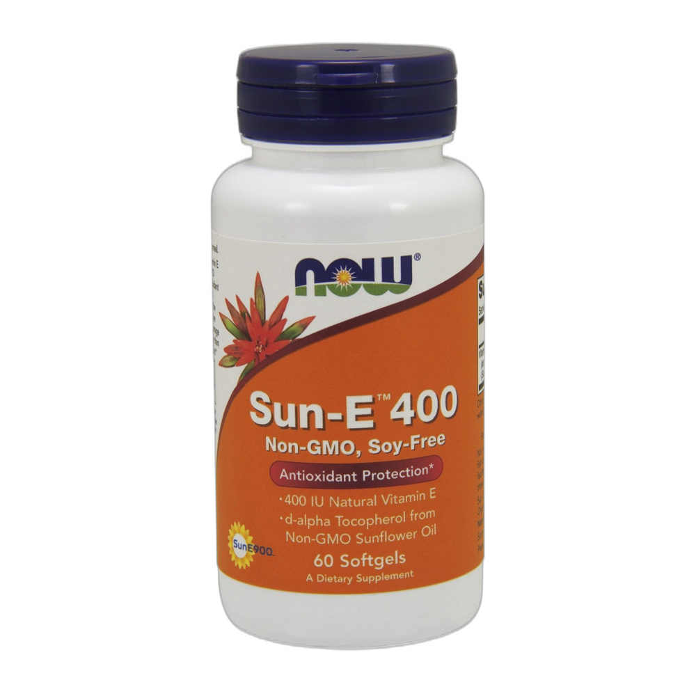 NOW Foods Sun-E, 400 IU - 60 softgels