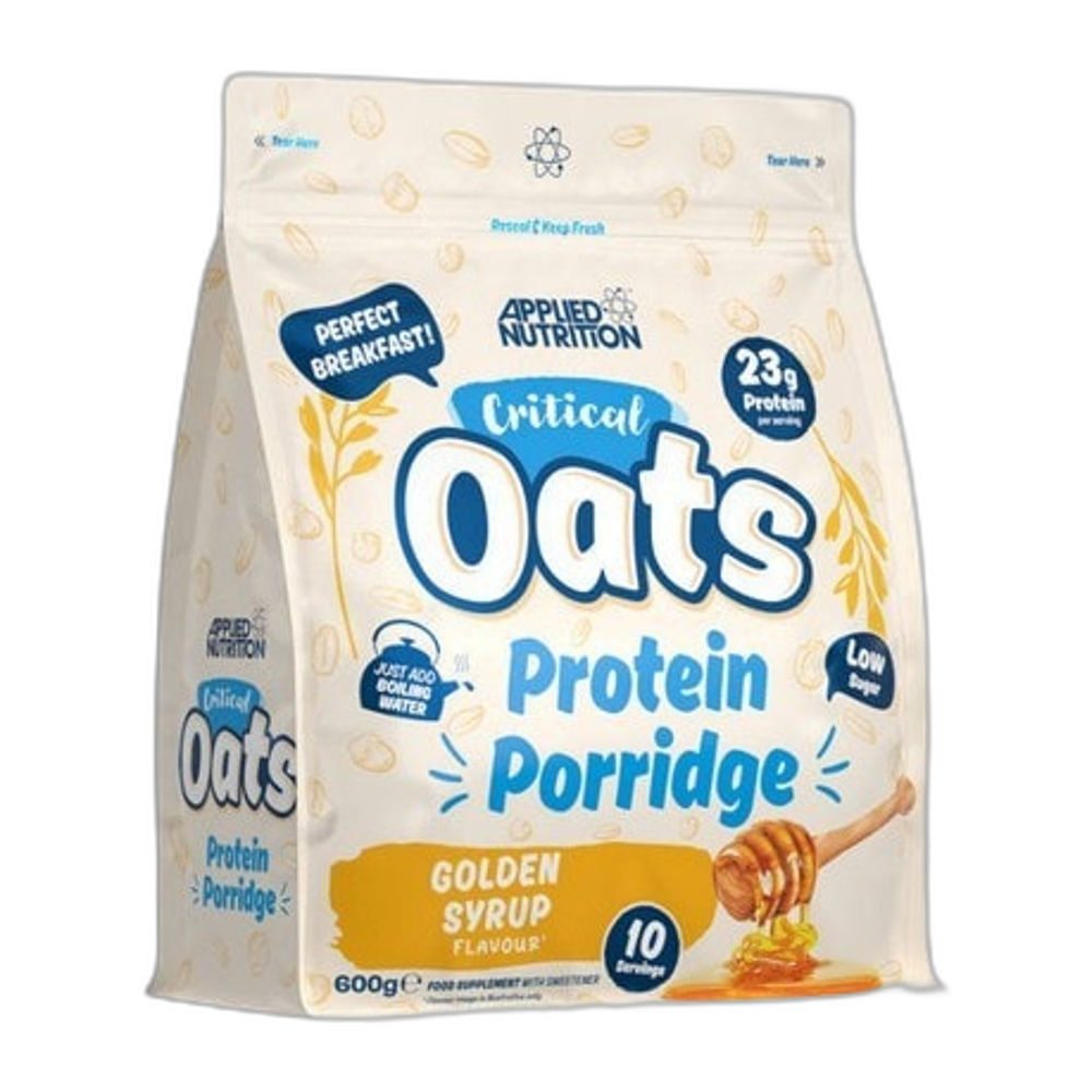 Applied Nutrition Critical Oats Protein Porridge, Golden Syrup - 600g