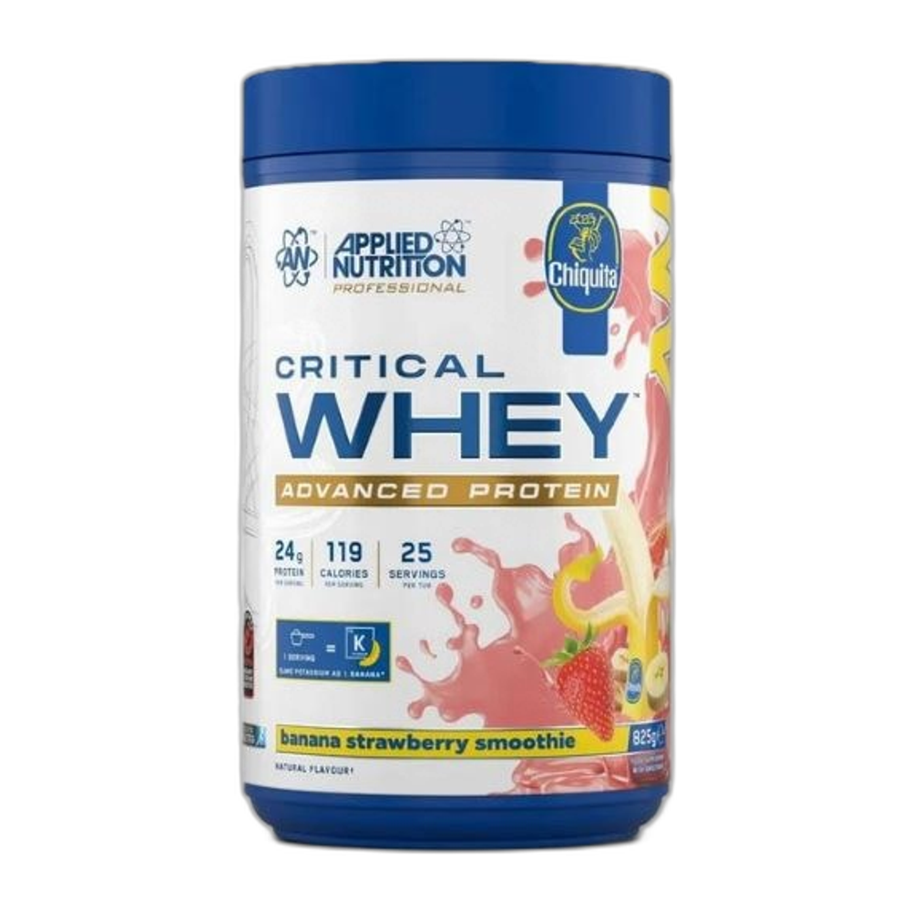 Applied Nutrition Critical Whey, Banana Strawberry Smoothie - 825g