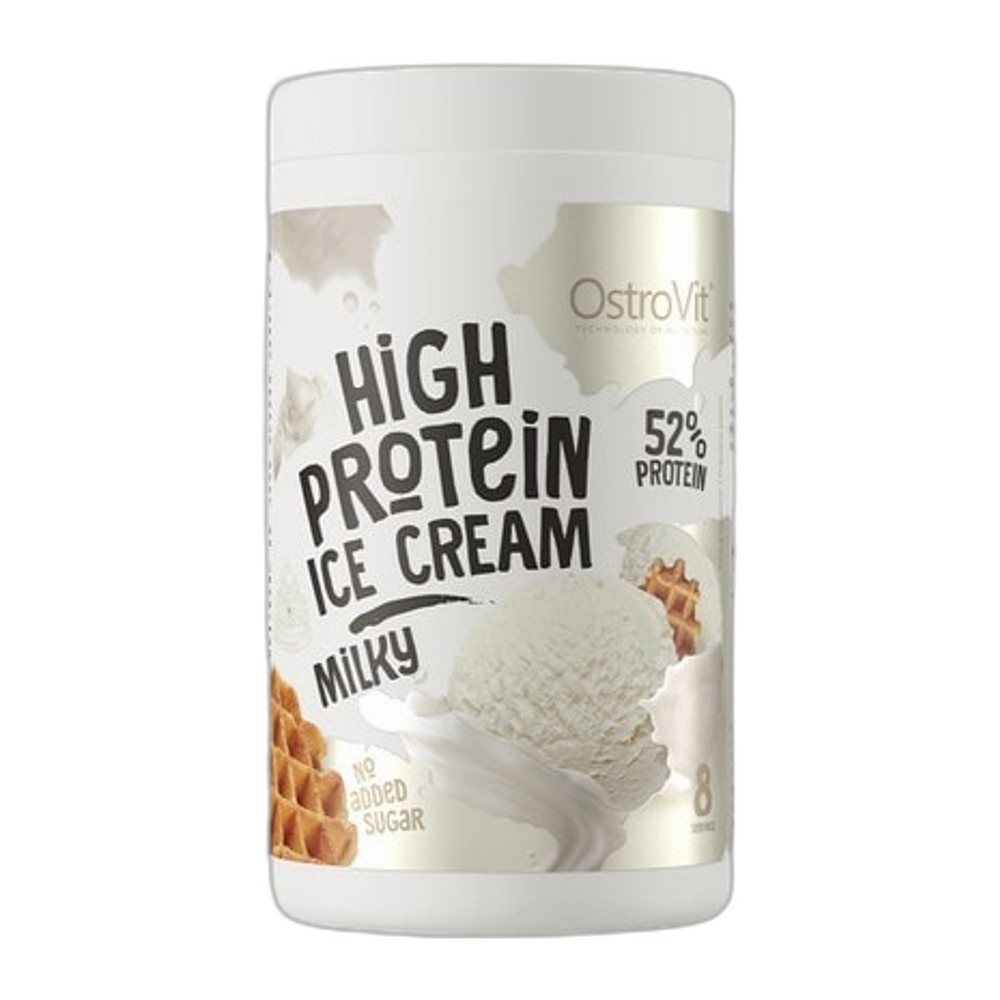 OstroVit High Protein Ice Cream, Milky - 400g