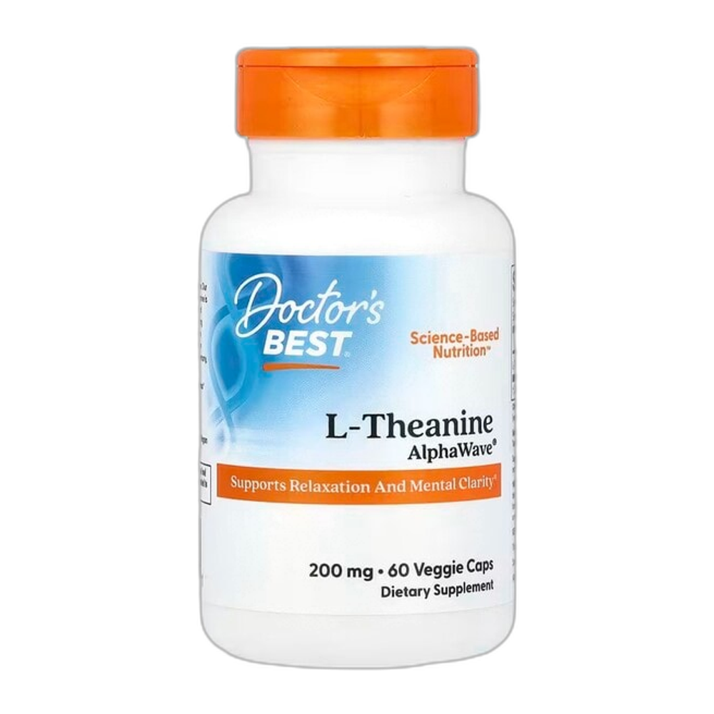 Doctor's Best L-Theanine AlphaWave - 60 vcaps