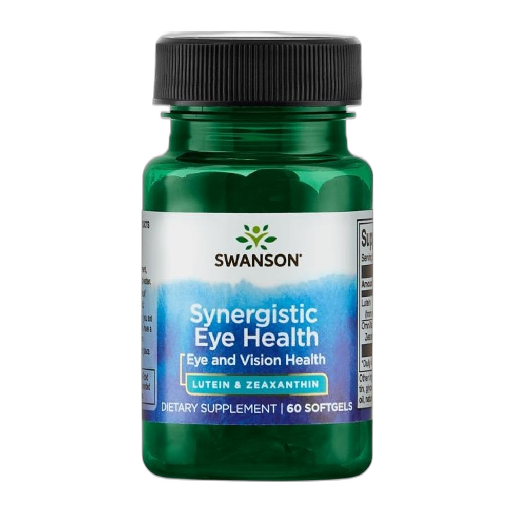 Swanson Synergistic Eye Health Lutein & Zeaxanthin - 60 softgels