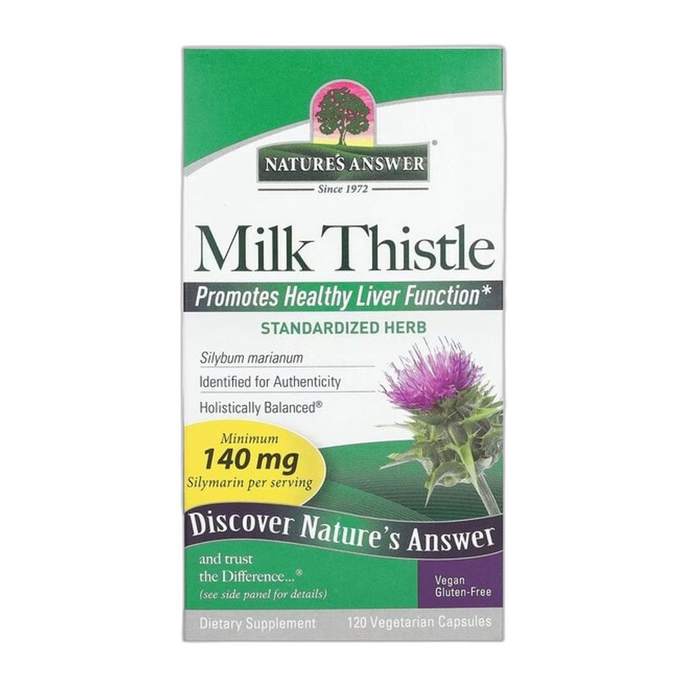 Nature's Answer Milk Thistle - 120 vcaps