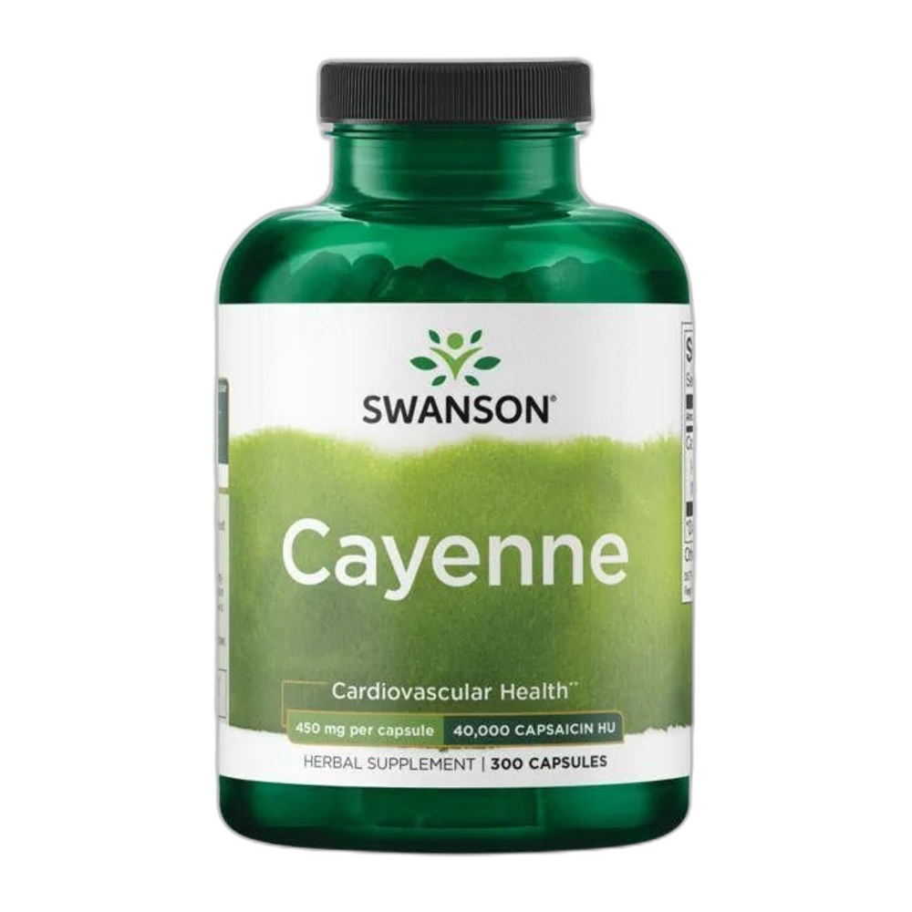 Swanson Cayenne, 450mg - 300 caps
