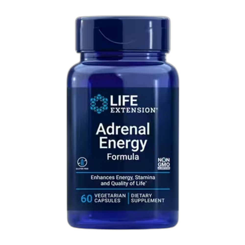 Life Extension Adrenal Energy Formula - 60 vcaps