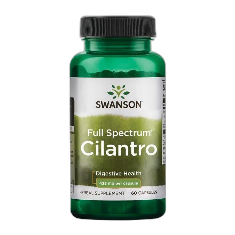 Swanson Full Spectrum Cilantro, 425mg - 60 caps