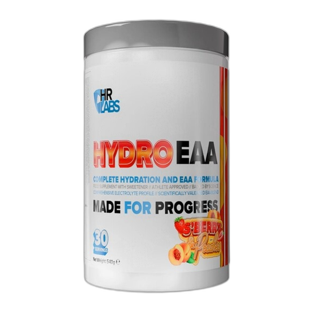 HR Labs HydroEAA, S'Berry & Peaches - 540g
