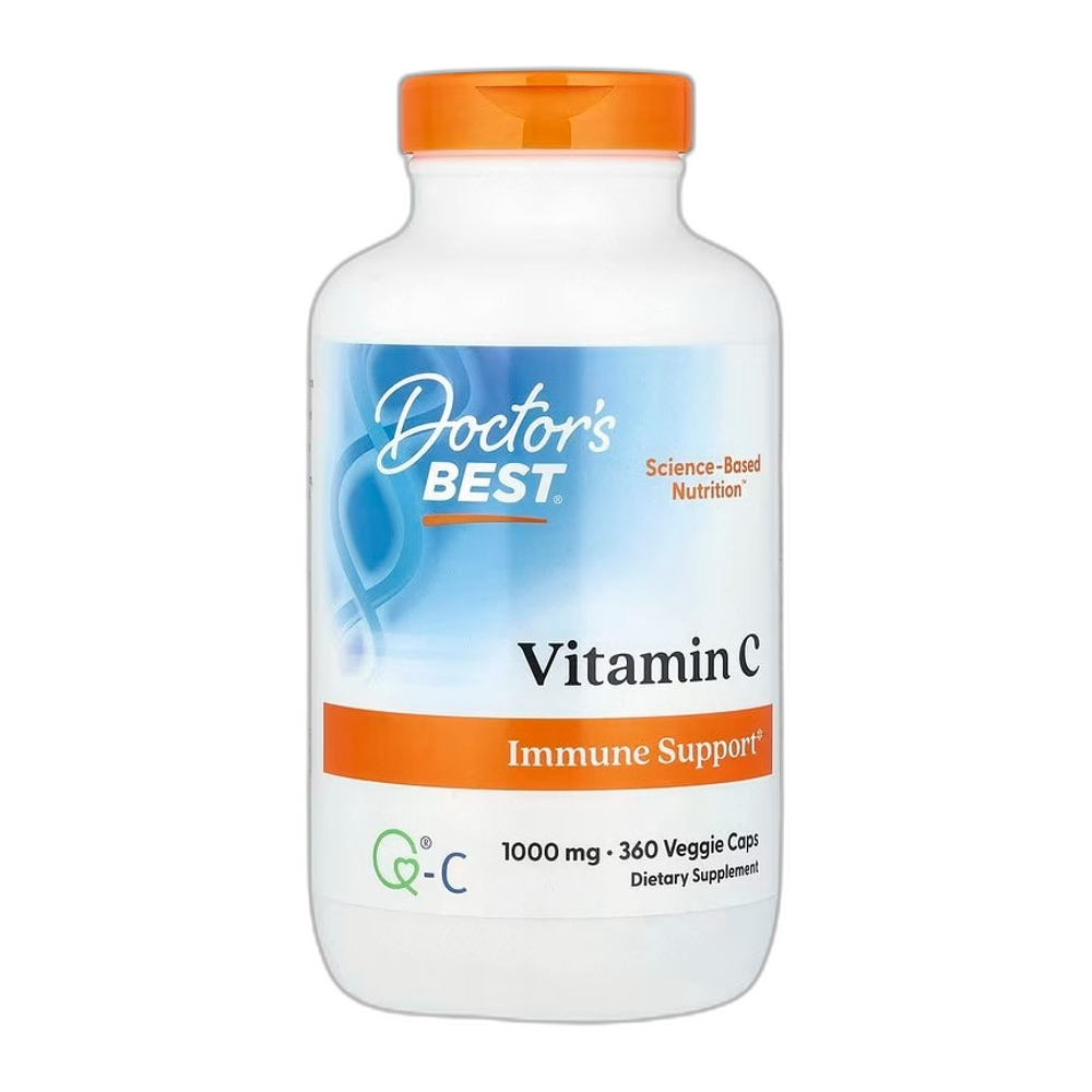 Doctor's Best Vitamin C with Q-C, 1000mg - 360 vcaps