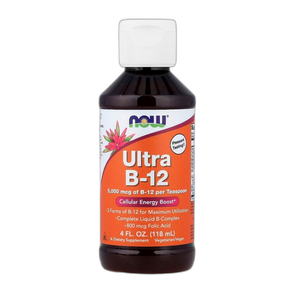 NOW Foods Vitamin B-12 Ultra, Liquid - 118 ml.