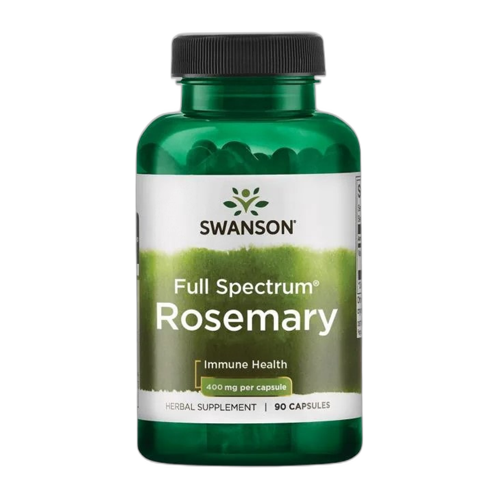 Swanson Rosemary, 400mg - 90 caps