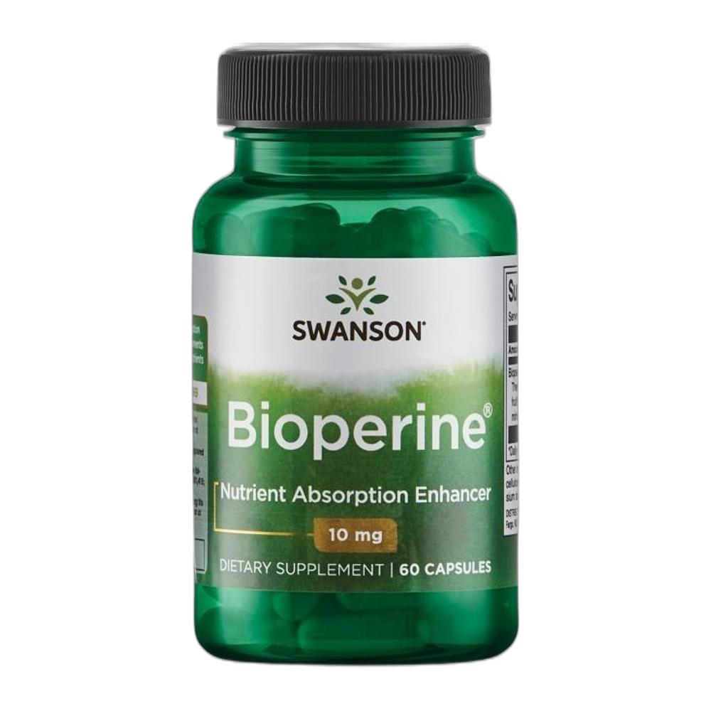 Swanson Bioperine, 10mg - 60 caps