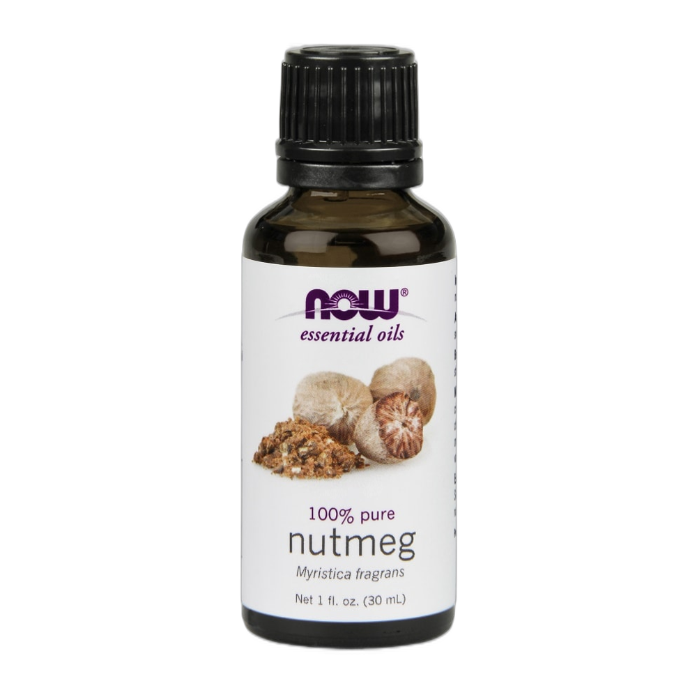 NOW Foods Essential Oil, Nutmeg Oil - 30 ml.