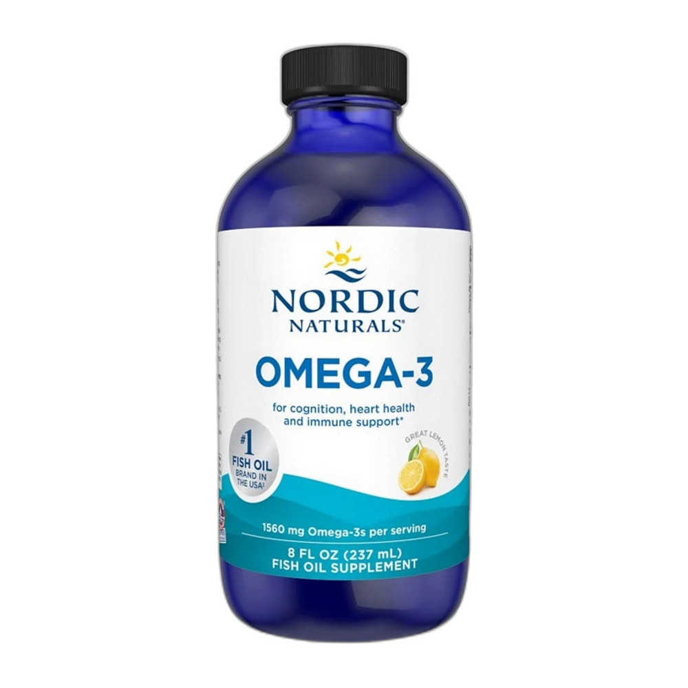 Nordic Naturals Omega-3, 1560mg Lemon - 237 ml.