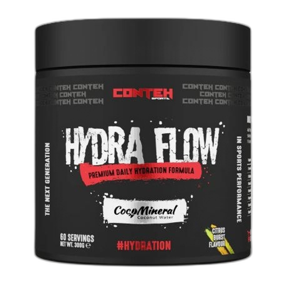 Conteh Sports Hydra Flow, Citrus Burst - 300g