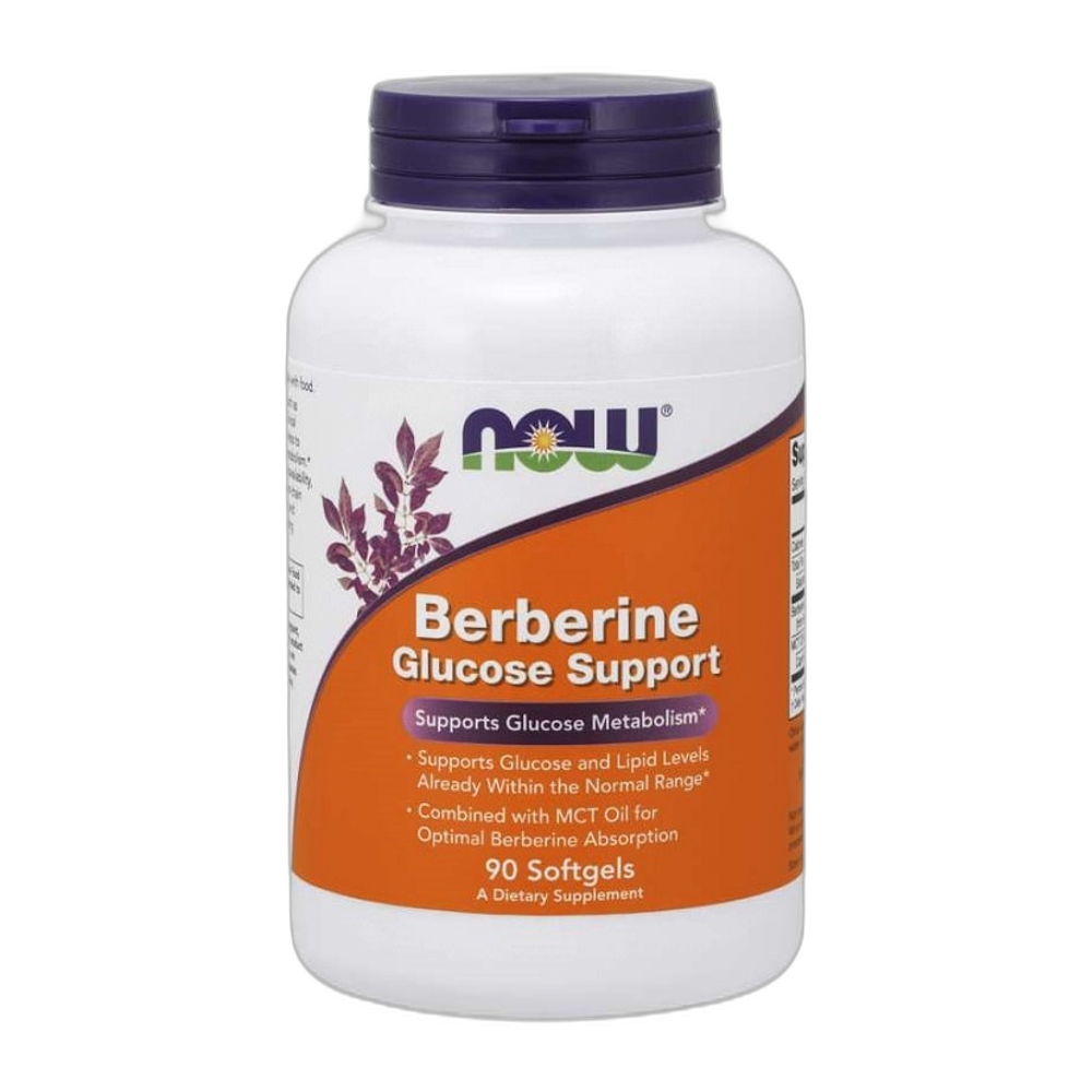NOW Foods Berberine Glucose Support - 90 softgels