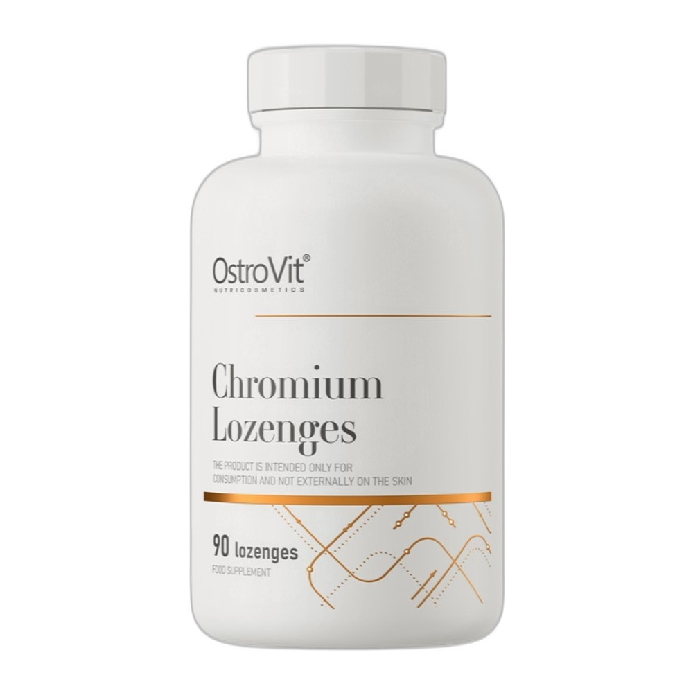 OstroVit Chromium Lozenges, Multifruit - 90 tablets