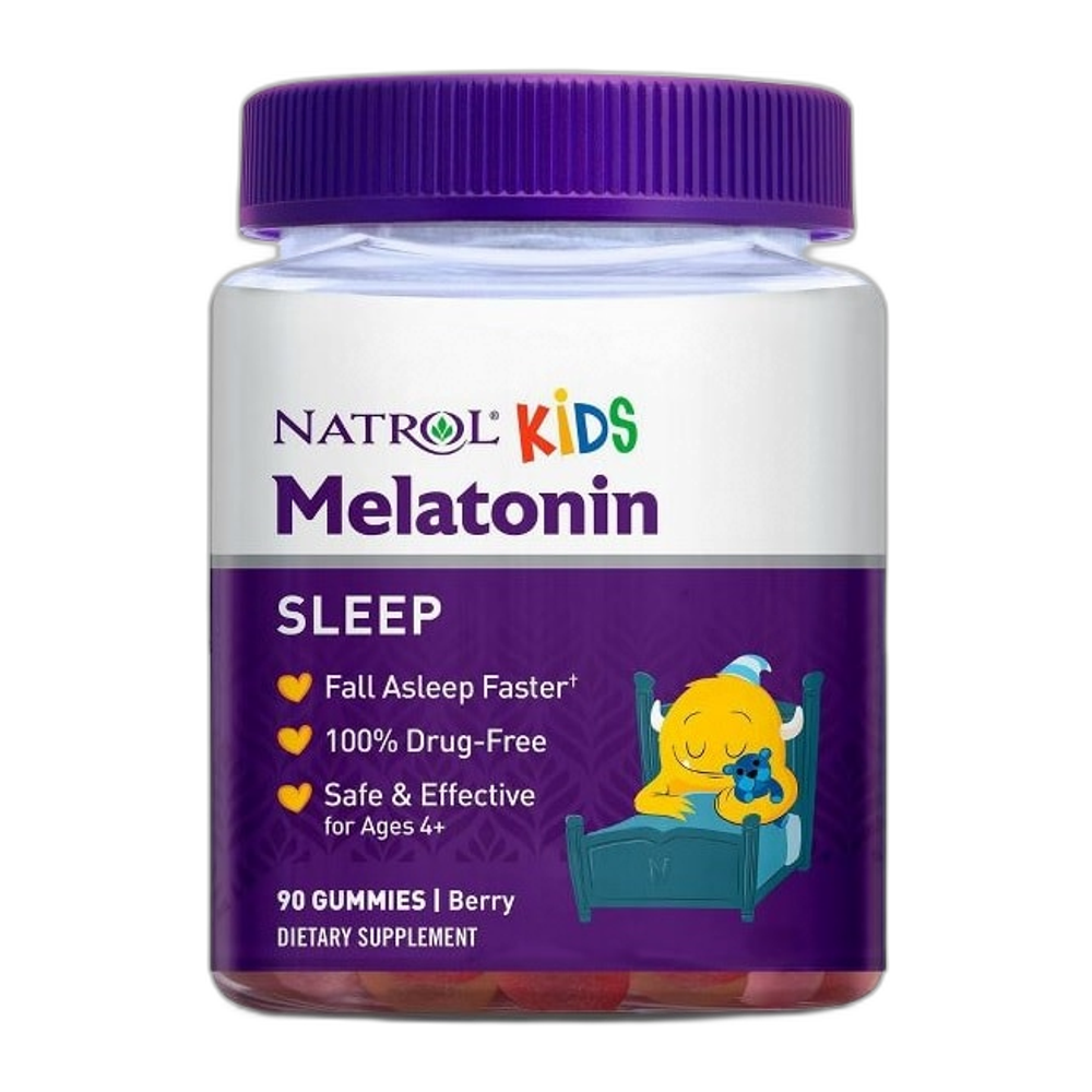 Natrol Kids Melatonin, Berry - 90 gummies