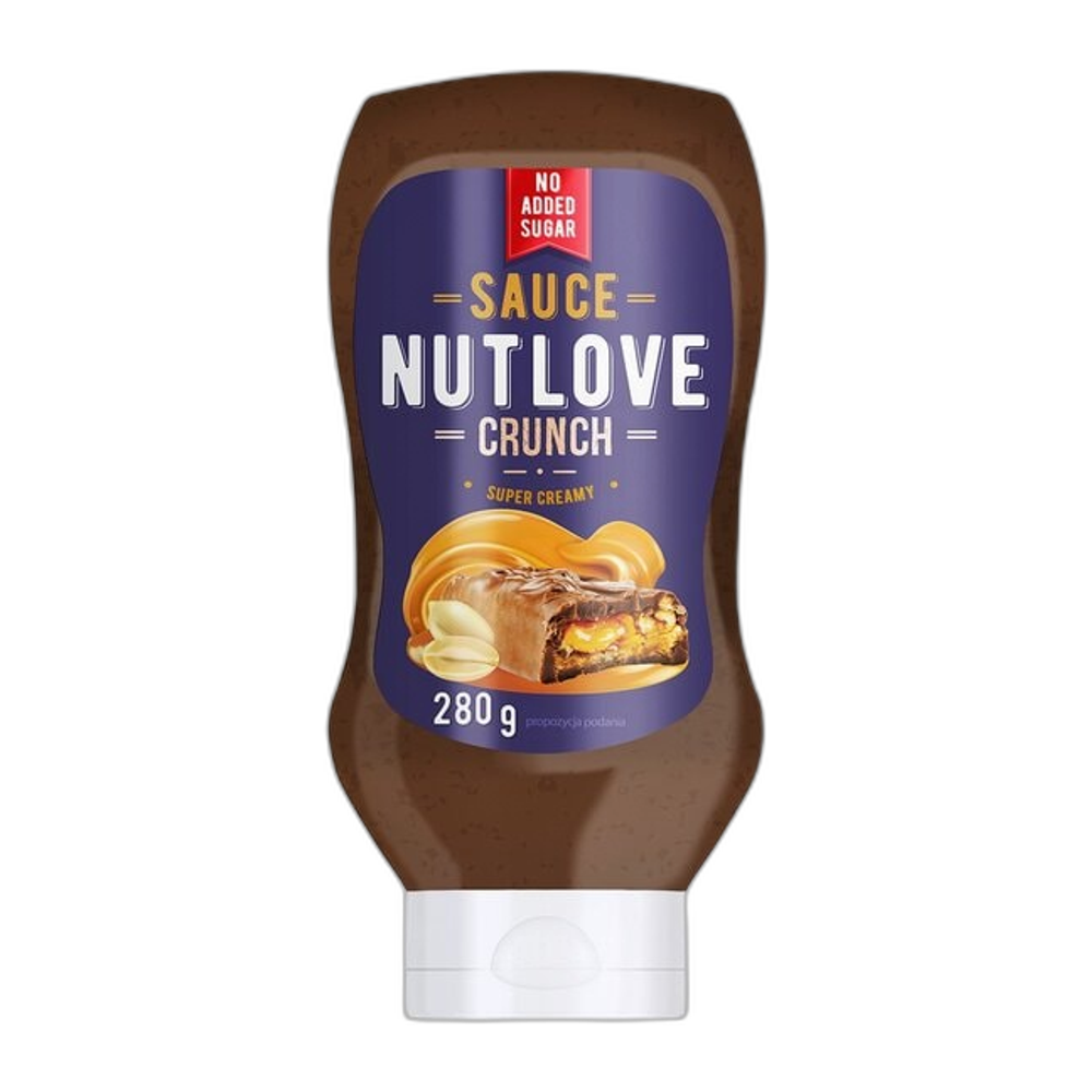 Allnutrition Nutlove Sauce, Crunch - 280 ml.