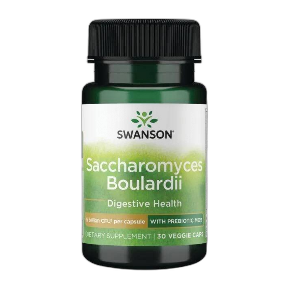 Swanson Saccharomyces Boulardii - 30 vcaps