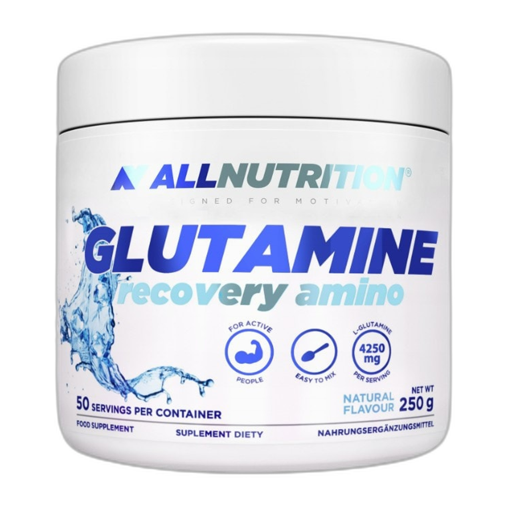 Allnutrition Glutamine Recovery Amino, Natural - 250g
