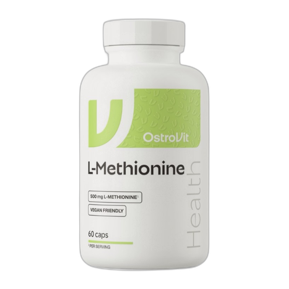 OstroVit L-Methionine, 500mg - 60 caps
