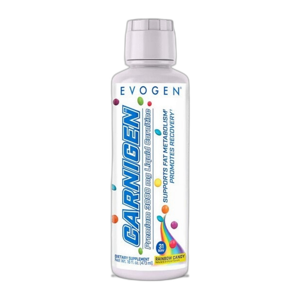 Evogen Carnigen Liquid, Rainbow Candy - 473 ml.