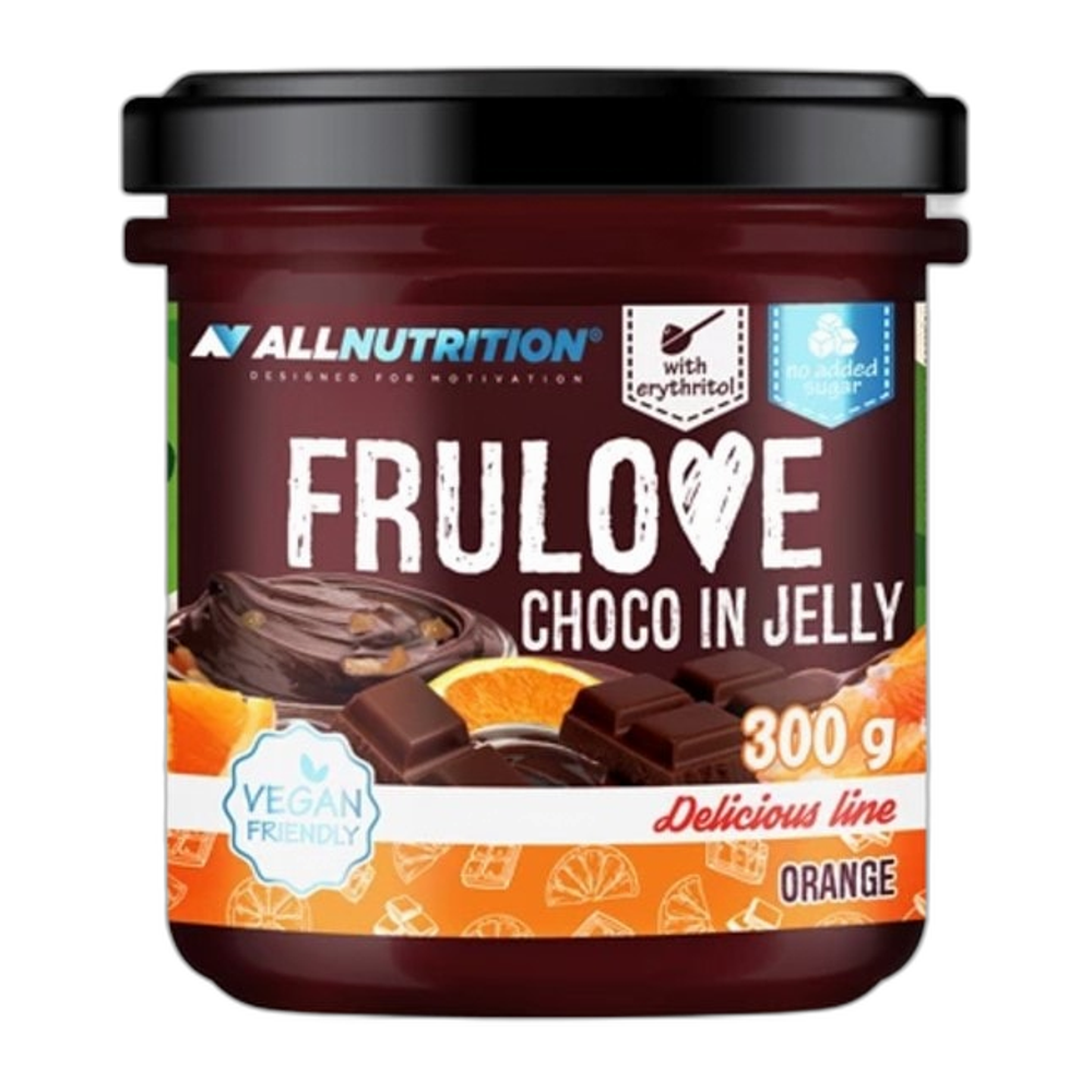 Allnutrition Frulove Choco In Jelly, Orange - 300g