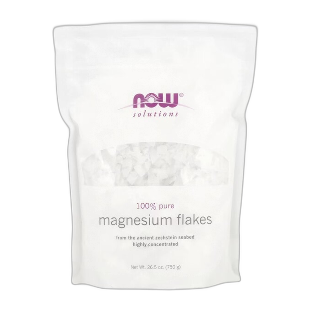NOW Foods 100% Pure Magnesium Flakes - 750g