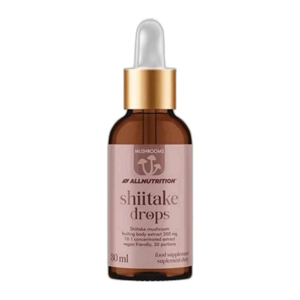 Allnutrition Mushrooms Shiitake Drops, 300mg - 30 ml.