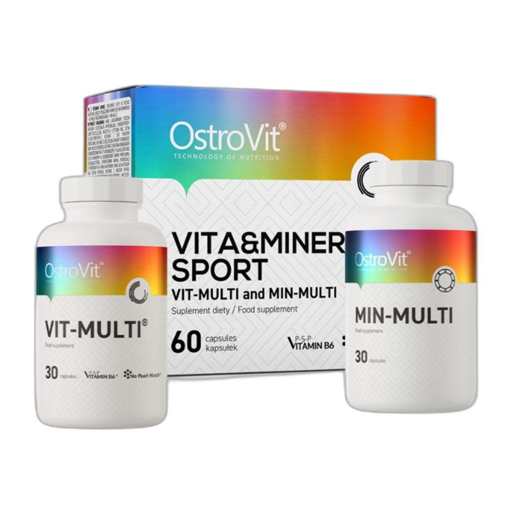 OstroVit VITA&MINERALS Sport - 60 caps