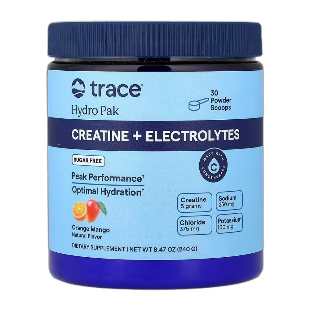Trace Minerals Hydro Pak Creatine + Electrolytes - 240g