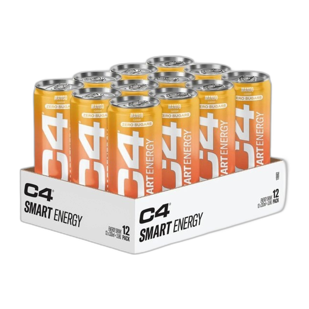 Cellucor C4 Smart Energy, Mango - 12 x 330 ml.