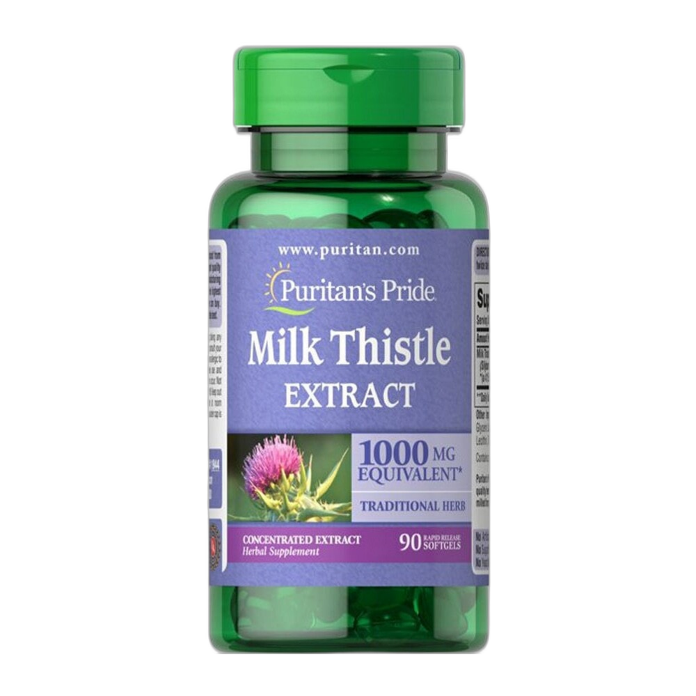 Puritan's Pride Milk Thistle - 90 softgels