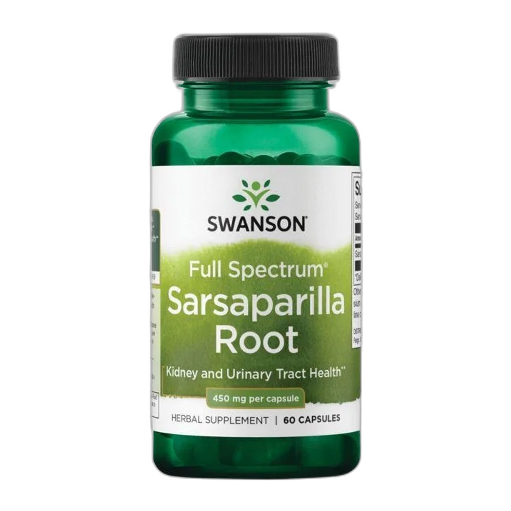 Swanson Full Spectrum Sarsaparilla Root, 450mg - 60 caps