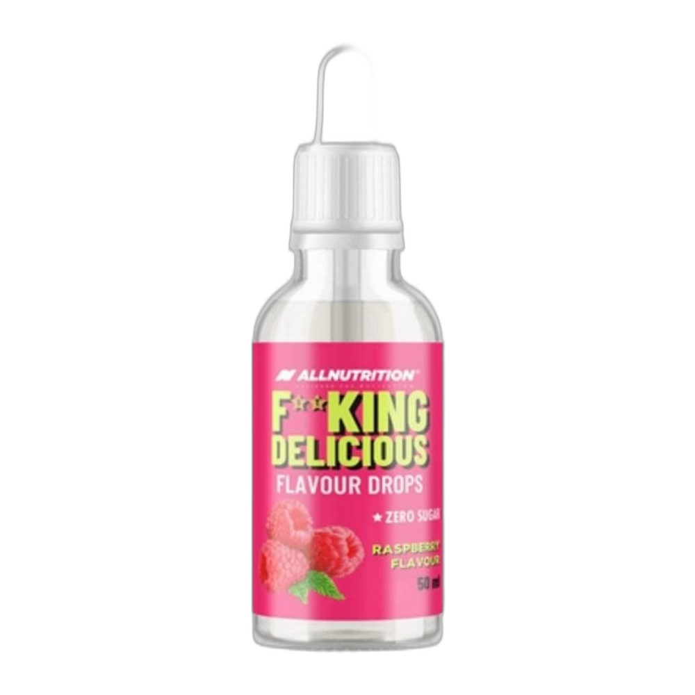 Allnutrition Fitking Delicious Flavour Drops, Raspberry - 50 ml.