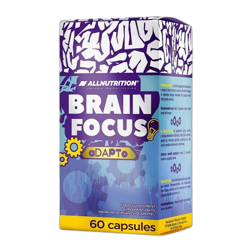 Allnutrition Brain Focus Adapto - 60 caps
