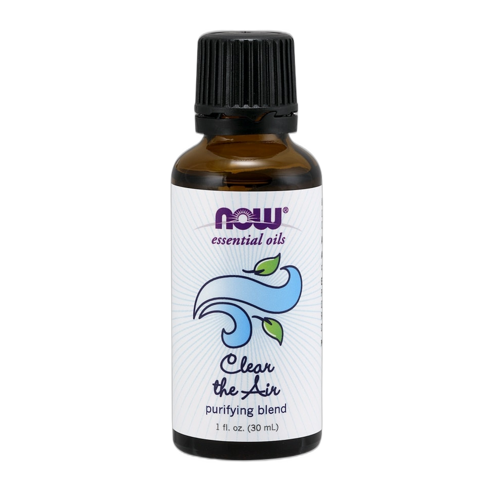 NOW Foods Essential Oil, Clear the Air Oil Blend - 30 ml.