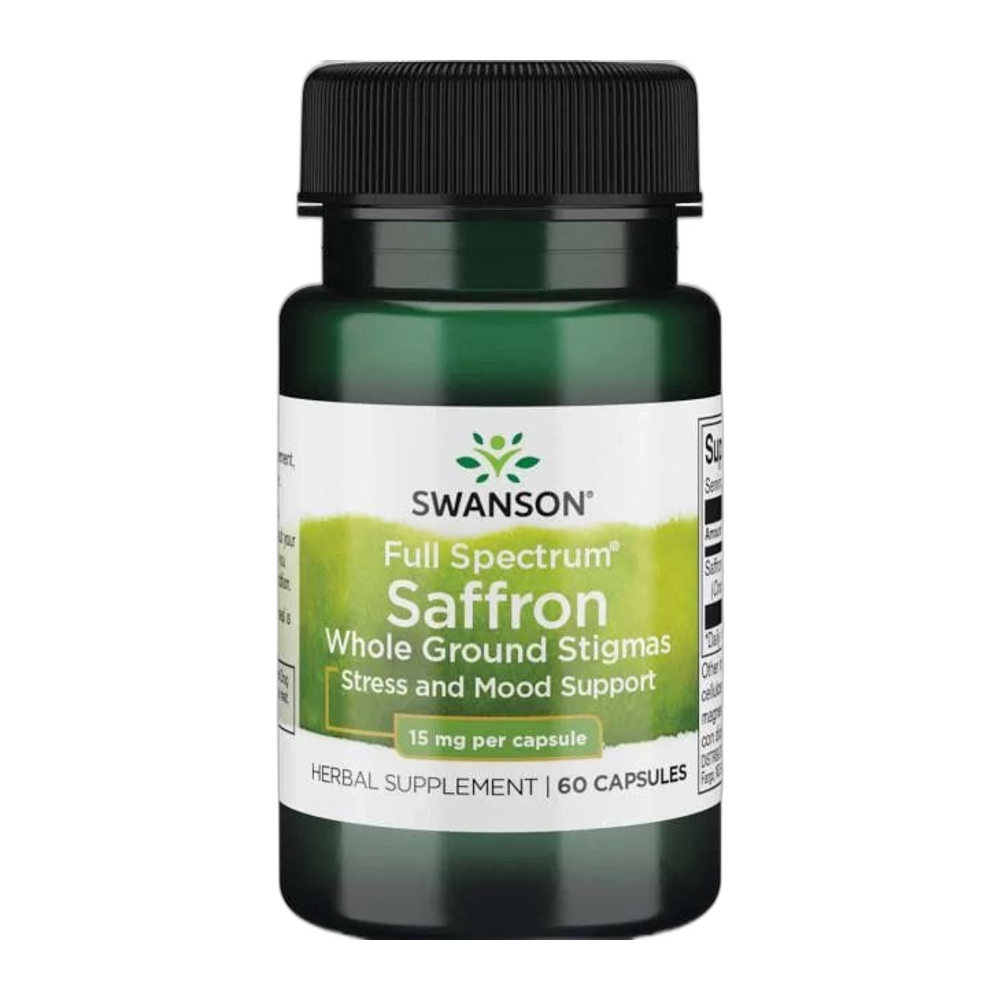 Swanson Full Spectrum Saffron, 15mg - 60 caps
